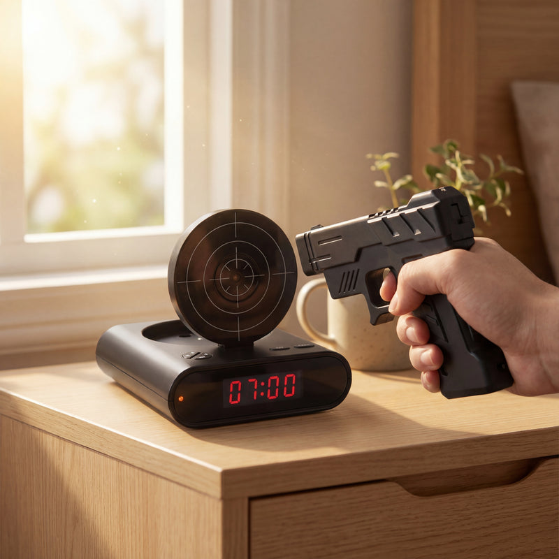 THE ALARM THAT SHOOTS BACK.