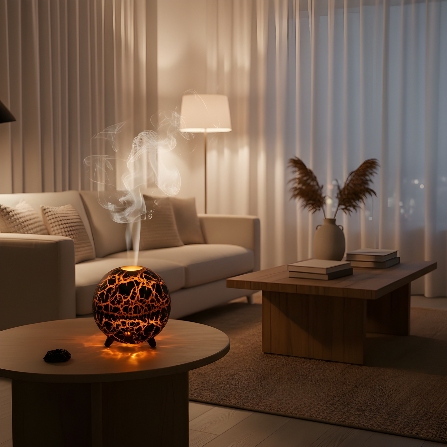 AromAtmos OrbitalGlow™ Aroma Diffuser Lamp