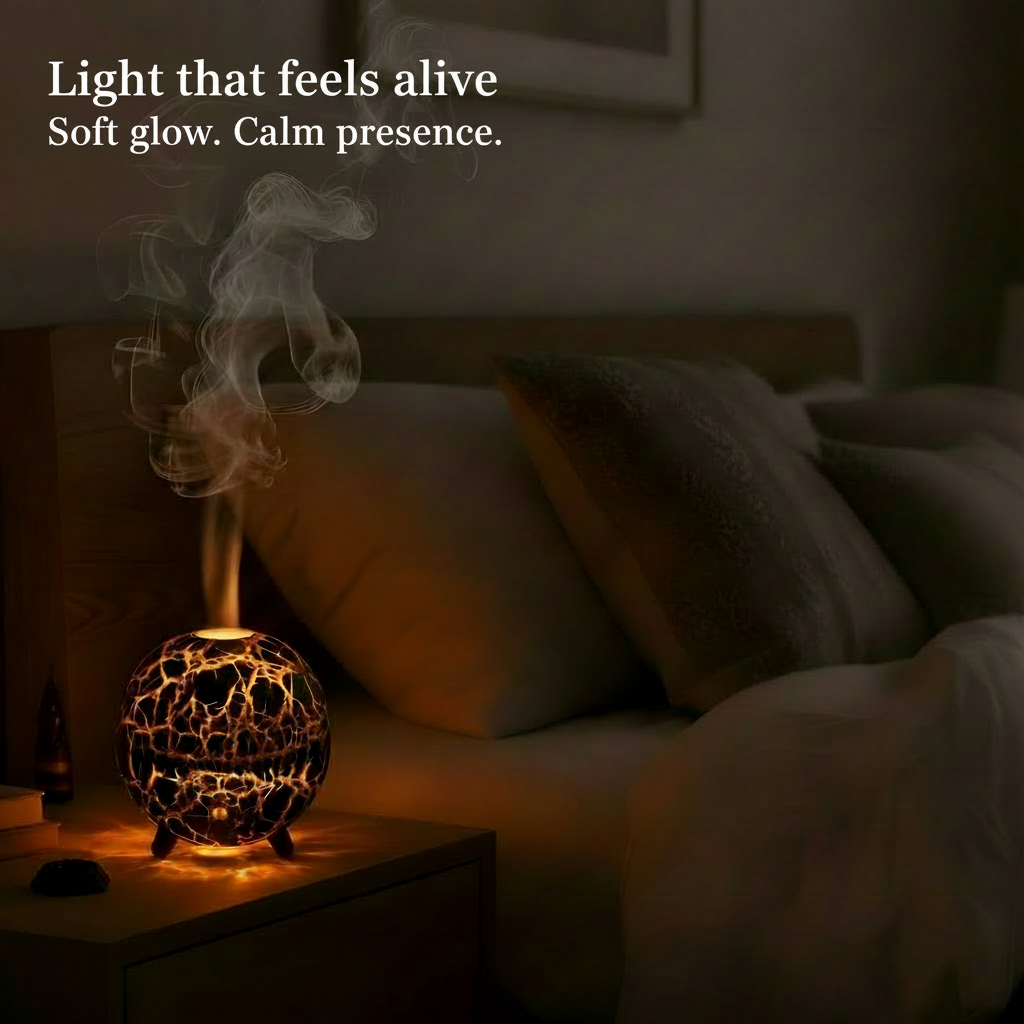 AromAtmos OrbitalGlow™ Aroma Diffuser Lamp