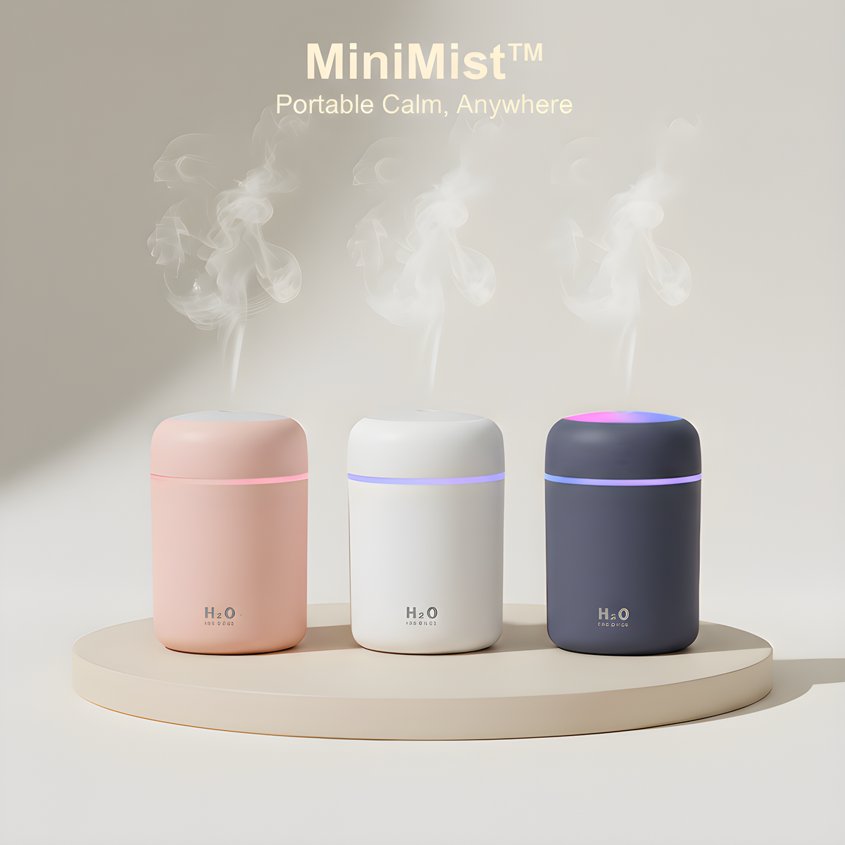 AromAtmos MiniMist™ Portable Aroma Humidifier