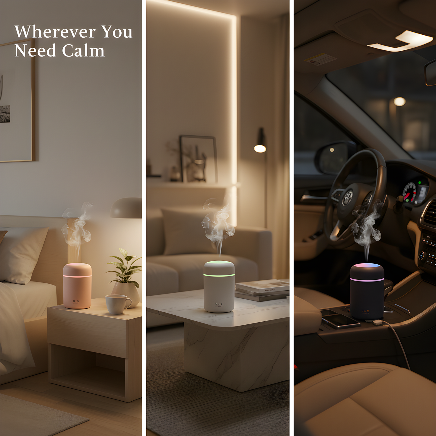 AromAtmos MiniMist™ Portable Aroma Humidifier